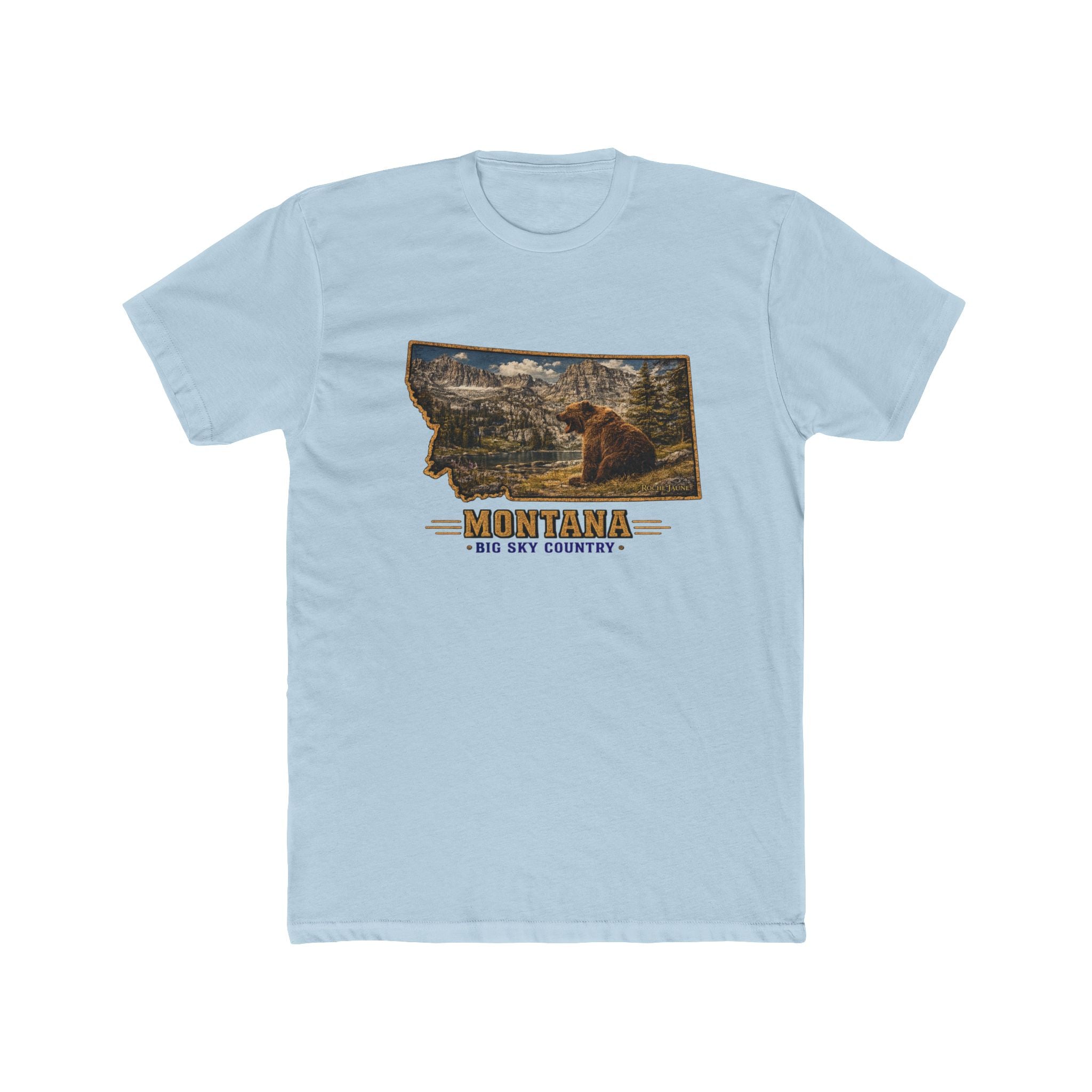 Montana Bear T-Shirt – Vintage Big Sky Country Wildlife Graphic Tee