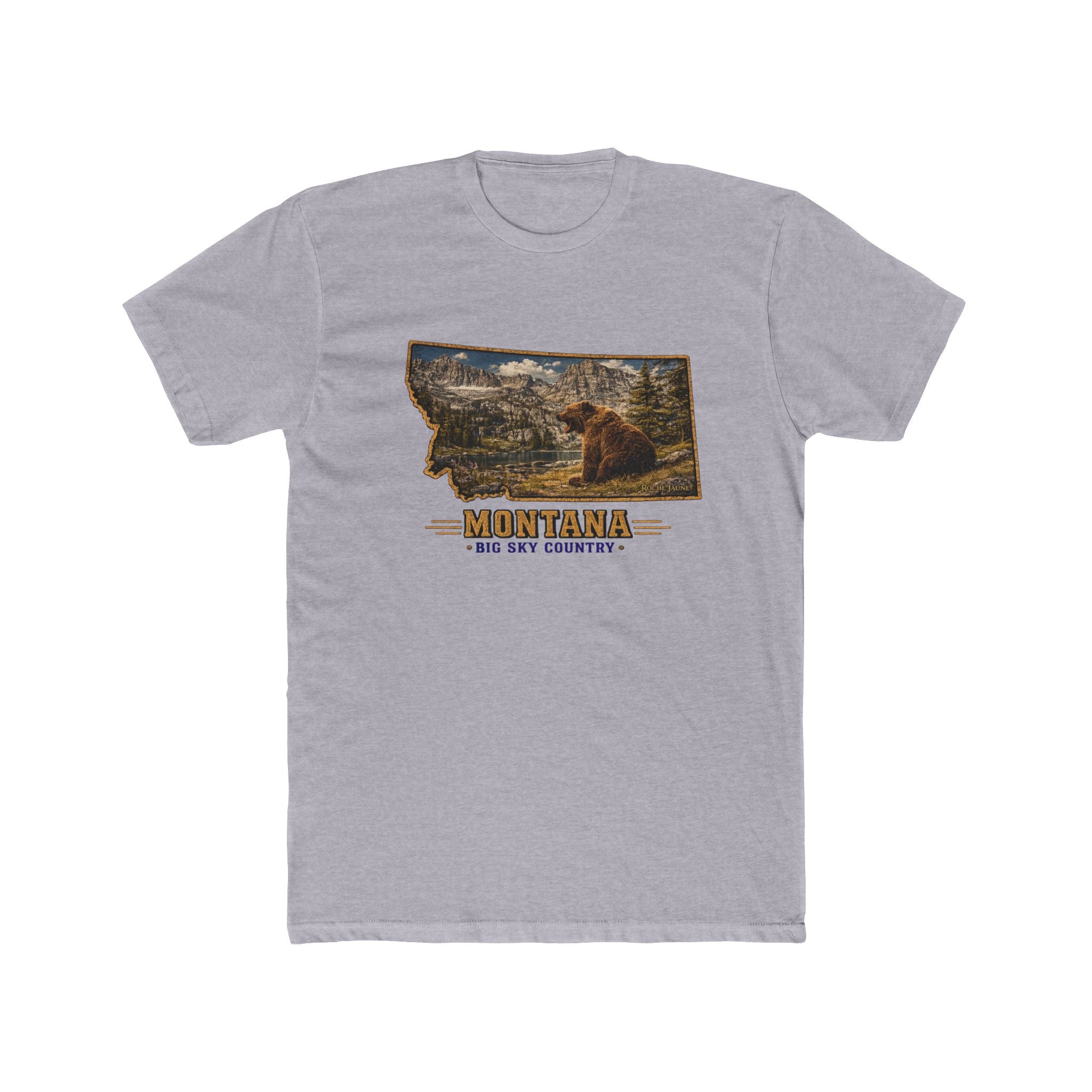 Montana Bear T-Shirt – Vintage Big Sky Country Wildlife Graphic Tee