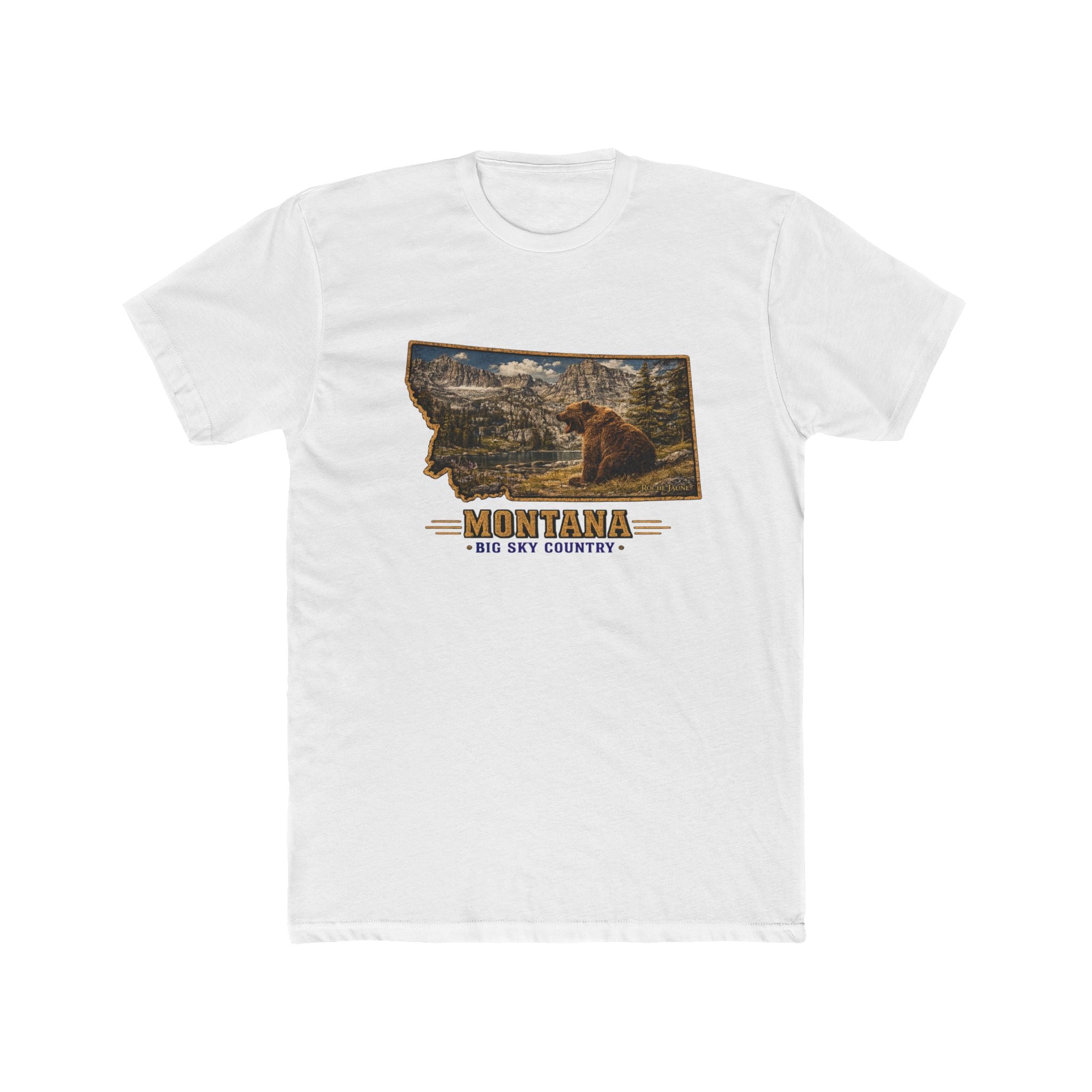 Montana Bear T-Shirt – Vintage Big Sky Country Wildlife Graphic Tee