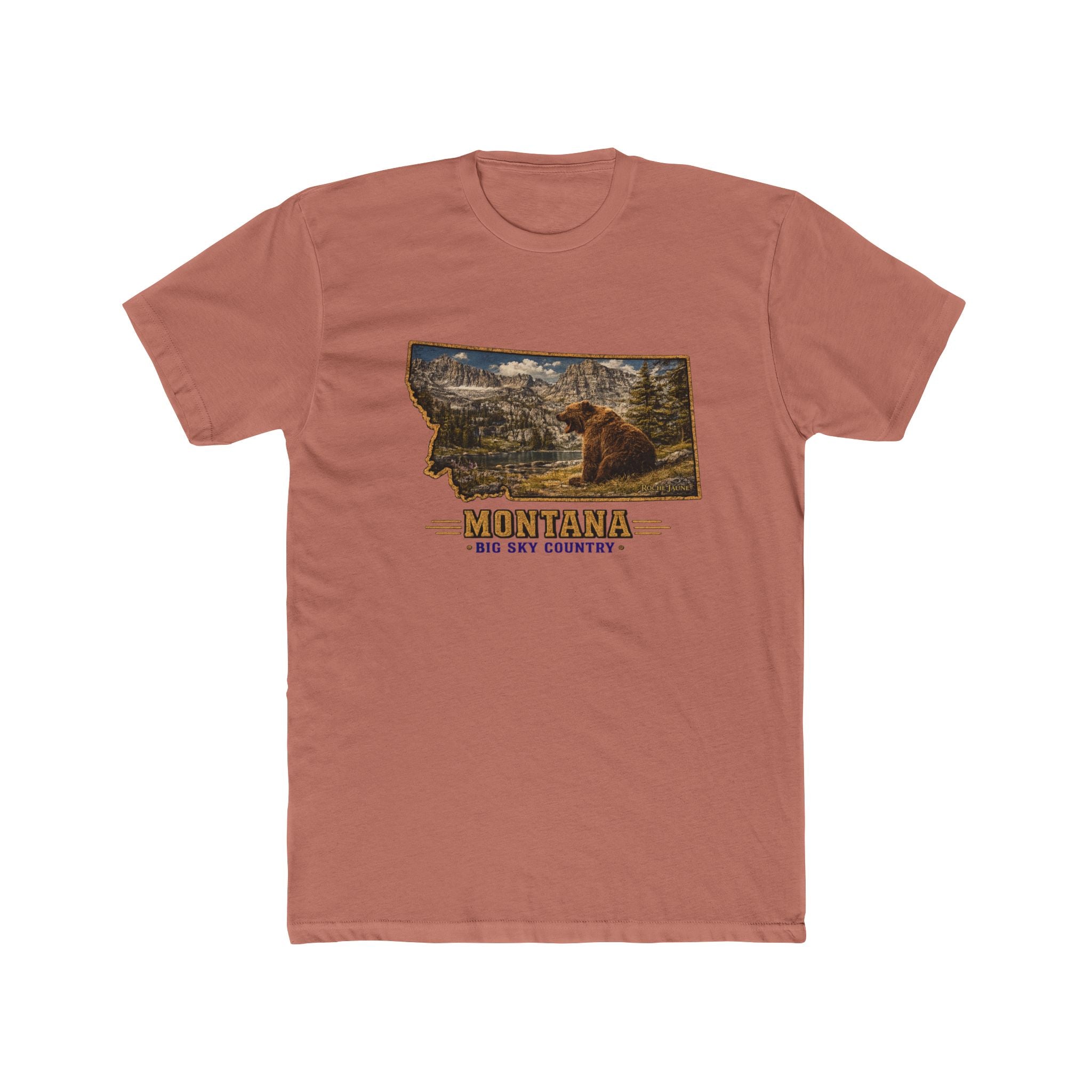 Montana Bear T-Shirt – Vintage Big Sky Country Wildlife Graphic Tee