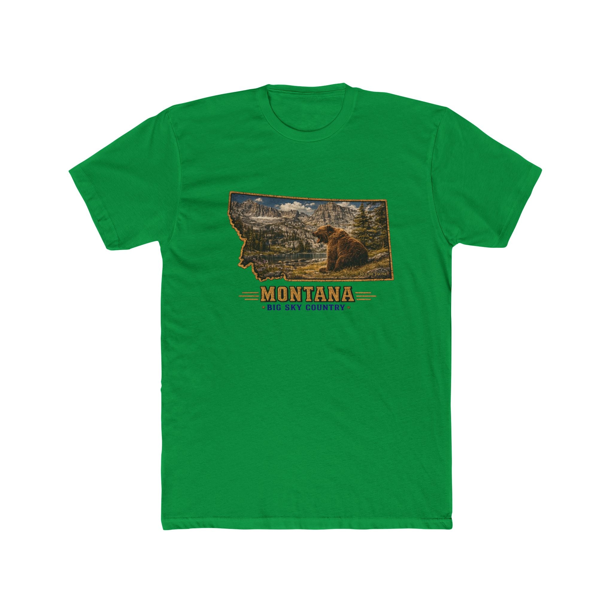 Montana Bear T-Shirt – Vintage Big Sky Country Wildlife Graphic Tee