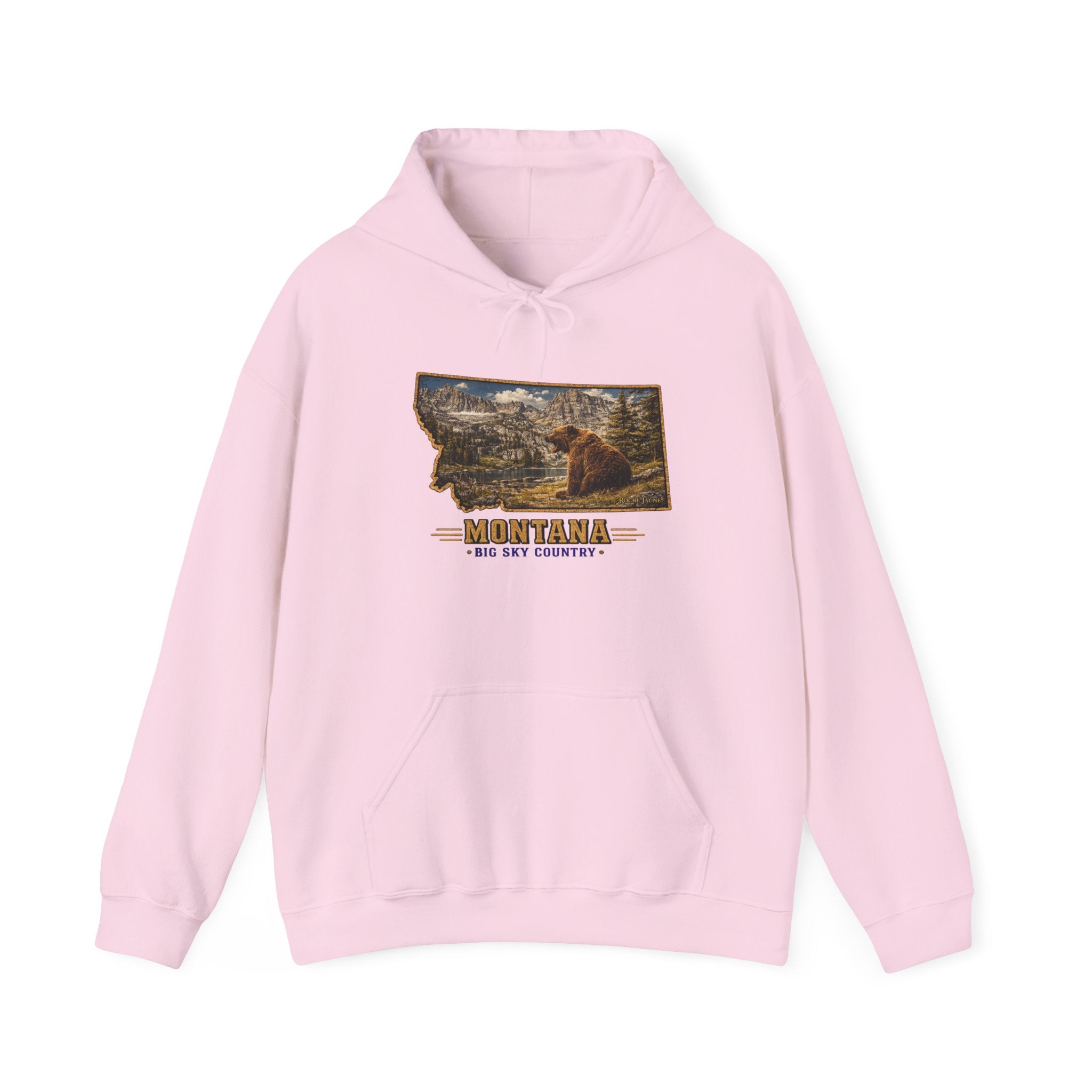 Montana Bear Wilderness Sweatshirt – Vintage Big Sky Country Graphic Pullover