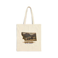 Montana Bear Family Canvas Tote Bag – Vintage Big Sky Country Wildlife Market Tote