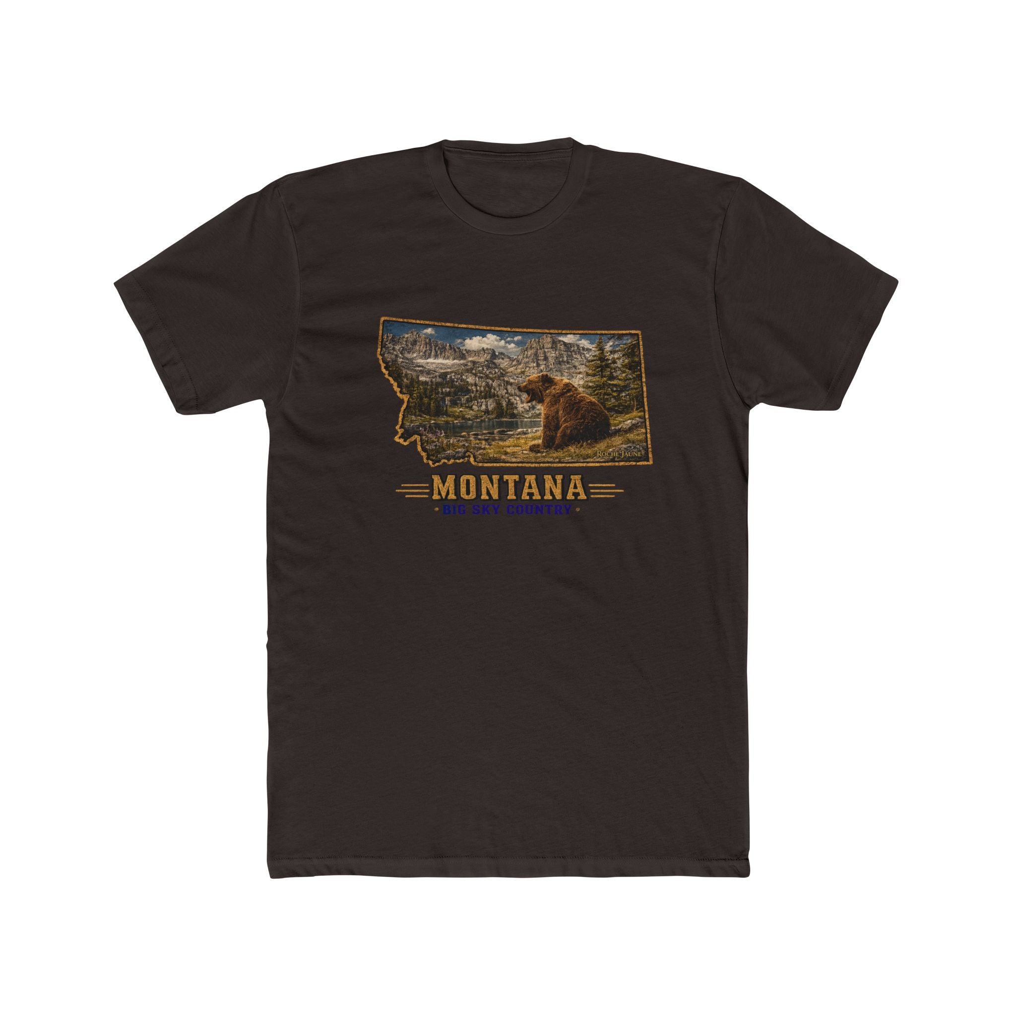 Montana Bear T-Shirt – Vintage Big Sky Country Wildlife Graphic Tee