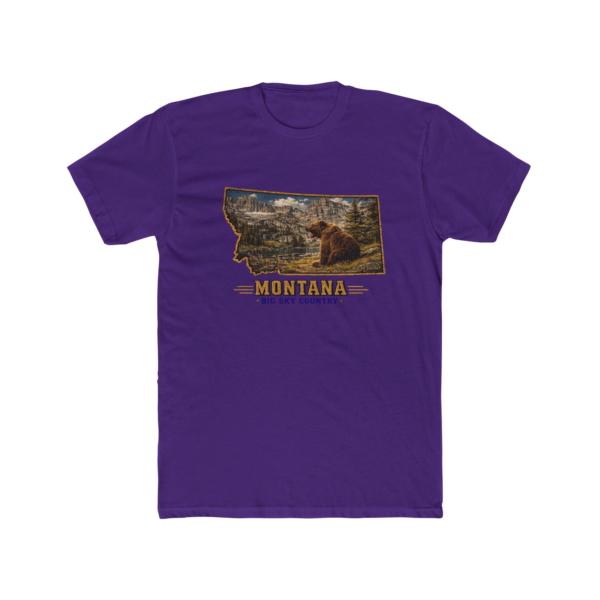 Montana Bear T-Shirt – Vintage Big Sky Country Wildlife Graphic Tee