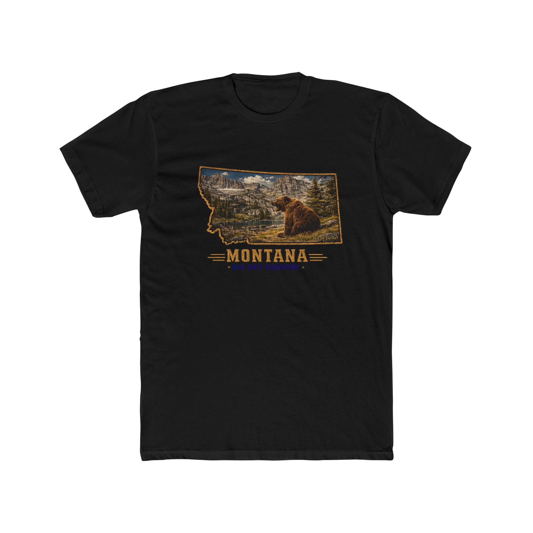 Montana Bear T-Shirt – Vintage Big Sky Country Wildlife Graphic Tee